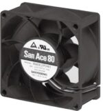 8049677939 Вентилятор Sanyo Denki San Ace 80 9GA0824P1H61 24V 0.3A 80X38 4pin Hirschmann — изображение 2