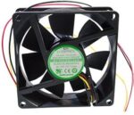 8037153796 EC8025H12SA, Вентилятор 12В, 80х80х25мм , подшипник скольжения , 3000 об/мин, FG Signal Hirschmann — изображение 2