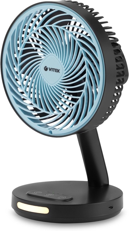 doc055947009 8037583818 Вентилятор настольный Vitek VT-2072, черный и голубой Hirschmann — изображение 1