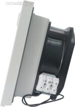 8039460962 Вентилятор с фильтром IP54 ELAT 255x255 мм 1000 м3 (вырез 230×230 мм) 50/60 Hz AC230В FFL255 Hirschmann — изображение 2