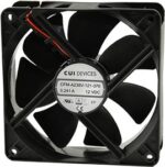 8012146334 CFM-A225V-122-340-20, DC Fans 12Vdc 1.68W 75CFM DC Axial 120x25mm TS Hirschmann — изображение 2