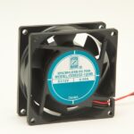 8008675992 OD8032-24HB, Fan Tubeaxial 24VDC Square - 80.5mm L x 80.5mm H Ball 50.0 CFM (1.40m³/min) 2 Wire Leads Hirschmann — изображение 2