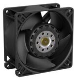 8008017947 8315100130, DC Fans Axial Fan, 80x80x38mm, 12VDC, 127CFM, 98W, 76dBA, 310mm Wire, Tach/PWM, IP10 Hirschmann — изображение 2