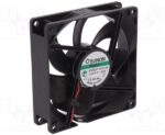 8007182217 MF92252V1-1000U-A99, Вентилятор осевой, 24В DC, 92x92x25мм, подшипник Vapo, 87,04куб.м/ч, 34дБА Hirschmann — изображение 2