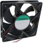 8004788958 PMD2412PTB1-A.(2).GN, DC Fans Axial Fan, 120x120x25mm, 24VDC, 150CFM, 0.62"H2O, Ball, Wire, Auto Restart Hirschmann — изображение 2