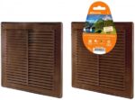 8007821317 SQ1807-0082, Решетка разъемная с москитной сеткой, 250х250 "ЭКО" (коричн.)TDM Electric Hirschmann — изображение 2