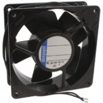 8006530995 4606ZWU-879, Fan Tubeaxial 115VAC Square - 119mm L x 119mm H Ball 105.9 CFM (2.97m³/min) 2 Wire Leads Hirschmann
