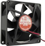 8006402464 OD8025-48HBIP68, DC Fans DC Axial Fan, 80x80x25mm, 48VDC, 40CFM, 3.8W, 0.08A, 33dBA, Ball, Wire, IP68 Hirschmann — изображение 3