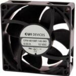 8013570120 CFM-8020BF-255-444-20, DC Fans dc axial fan, 80 mm square, 20 mm, 24 Vdc, ball, 5500 RPM, 53.94 CFM, TS Hirschmann