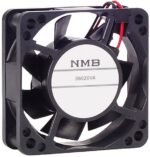 8005930929 06020VA-24Q-CAS-0, Fan Tubeaxial 24VDC Square - 60mm L x 60mm H Ball 24.7 CFM (0.692m³/min) 2 Wire Leads Hirschmann — изображение 3