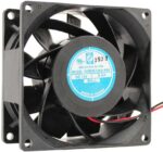 8005184147 OD9225-24HBIP68, DC Fans DC Axial Fan, 92x92x25mm, 24VDC, 50CFM, 3.5W, 0.18A, 33dBA, Ball, Wire, IP68 Hirschmann — изображение 2