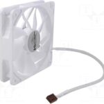 8025811691 AK-FN065-WKT03, Fan: DC; axial; 12VDC; 120x120x25mm; 28.9dBA; HDB; 600?1900rpm Hirschmann