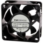 8018734647 CFM-6025BF-275-439-20, DC Fans dc axial fan, 60 mm square, 25 mm, 24 Vdc, ball, 7500 RPM, 35.92 CFM, TS Hirschmann