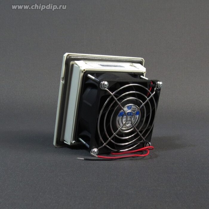 8040566983 Фильтрующий вентилятор 220-240 VAC, 25 м3/час, 109x109 мм, RAL 7035 1шт Hirschmann — изображение 2