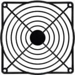 8004890797 09120-G, Fan Accessories PLASTIC GUARD 120MM Hirschmann — изображение 4