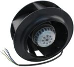 8006023941 R2E225-BE51-09, Fan Motorized Impellers 115VAC Round - 225mm Dia Ball 756.0 CFM (21.17m³/min) 4 Wire Leads Hirschmann — изображение 2