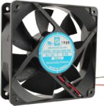 8006111454 OD1238-12HBIP68, Fan Tubeaxial 12VDC Square - 120mm L x 120mm H Ball 123.9 CFM (3.47m³/min) 2 Wire Leads Hirschmann — изображение 2
