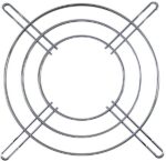 8005907906 G109-3A, 120mm Sq Fan Finger Guard Steel, Chrome Plated 3 Rings Hirschmann — изображение 2