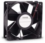 8034059859 12038VE-24R-GT-E0, Fan Tubeaxial 24VDC Square - 120mm L x 120mm H Ball 243.7 CFM (6.82m³/min) 3 Wire Leads Hirschmann — изображение 2