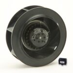 8006476828 OAB190-11-1, Blowers & Centrifugal Fans Impeller, 190x70mm Round, 115VAC, 370CFM, 65W, 63dBA, 2700RPM, Ball, Lead, IP55 Hirschmann — изображение 2