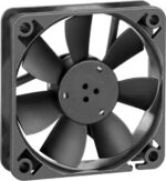 8982008384 614F, DC Axial Fan, 24 V, Square, 60 mm, 15 mm, Sleeve Bearing, 17.1 CFM Hirschmann — изображение 3