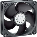 8026560391 DC axial fan, 24 V, 119 x 119 x 38 mm, 285 m³/h, 55 dB, ball bearing, ebm-papst 4414 HH Hirschmann
