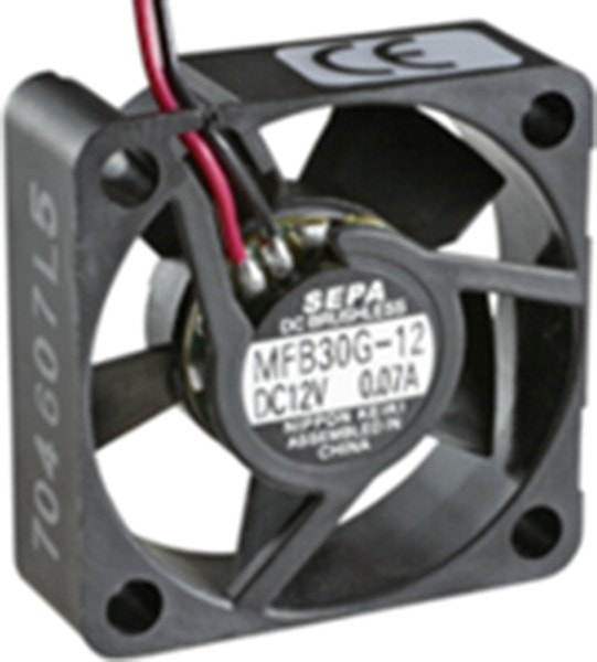 doc057009039 8026539255 DC axial fan, 5 V, 30 x 30 x 10 mm, 6.8 m³/h, 21 dB, ball bearing, SEPA MFB30G05 Hirschmann — изображение 1
