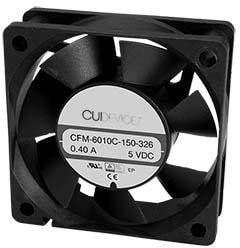 doc057065780 8022144228 CFM-6010C-150-326-22, DC Fans dc axial fan, 60 mm square, 10 mm, 12 Vdc, omniCOOL, 5000 RPM, 18.13 CFM, TS/PWM Hirschmann — изображение 1