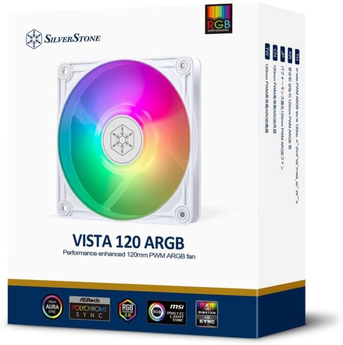 8024739522 Вентилятор Silverstone VS120W-ARGB Hirschmann — изображение 4