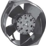 8005649891 W2S130-AA25-97, AC Fans AC Axial Fan, 172x172x55mm, 115VAC, 224CFM, 38W, 53dBA, 3250RPM, 120Pa, IP20 Hirschmann