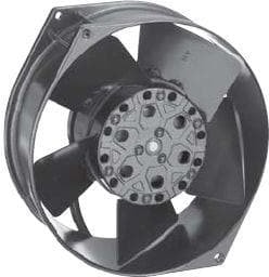 doc057071660 8005649891 W2S130-AA25-97, AC Fans AC Axial Fan, 172x172x55mm, 115VAC, 224CFM, 38W, 53dBA, 3250RPM, 120Pa, IP20 Hirschmann — изображение 1