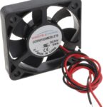 8033847771 DC0501024M2B-2T0, Fan Tubeaxial 24VDC Square - 50mm L x 50mm H Ball 10.5 CFM (0.294m³/min) 2 Wire Leads Hirschmann