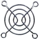 8006102461 G50-3, 52mm Sq Fan Finger Guard Steel, Chrome Plated 3 Rings Hirschmann — изображение 3