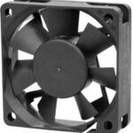 8034145410 GF60151B6-1E00U-AC9, Axial Fan, 12 V dc, dc Operation, 21.3cfm, 1.5W, 125mA Max, IP65, 60 x 60 x 15mm Hirschmann