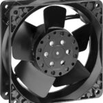 8026554617 AC axial fan, 230 V, 119 x 119 x 38 mm, 160 m³/h, 46 dB, sintec slide bearing, ebm-papst 4650 N Hirschmann