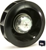 8005733373 OAB220-22-1, Fan Motorized Impellers 230VAC Round - 223mm Dia Ball 530.0 CFM (14.84m³/min) 4 Wire Leads Hirschmann — изображение 2