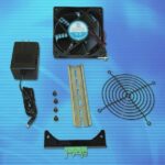8005929888 OD1232-SPOT/DIN, Fan Tubeaxial 120VAC Square - 120mm L x 120mm H Ball 120.0 CFM (3.36m³/min) Cord and Plug Hirschmann — изображение 2