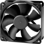 8005971289 MEC0251V1-000U-A99, Fan Tubeaxial 12VDC Square - 120mm L x 120mm H Vapo-Bearing™ 108.2 CFM (3.03m³/min) 2 Wire Leads Hirschmann — изображение 4