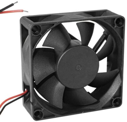 8030344971 Осевой вентилятор 70х70х25 мм, 3800 об./мин., 12 В Hirschmann