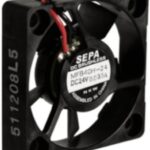 8026523107 DC axial fan, 24 V, 40 x 40 x 10 mm, 11.3 m³/h, 24 dB, ball bearing, SEPA MFB40H24 Hirschmann
