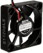 8026523107 DC axial fan, 24 V, 40 x 40 x 10 mm, 11.3 m³/h, 24 dB, ball bearing, SEPA MFB40H24 Hirschmann