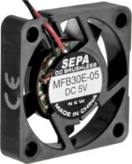 8026526534 DC axial fan, 5 V, 30 x 30 x 6.5 mm, 3.8 m³/h, 18 dB, ball bearing, SEPA MFB30E05 Hirschmann — изображение 3