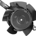 8026531796 AC axial fan, 230 V, 76 x 37 x 76 mm, 40 m³/h, 27 dB, slide bearing, ebm-papst 8550 TV Hirschmann