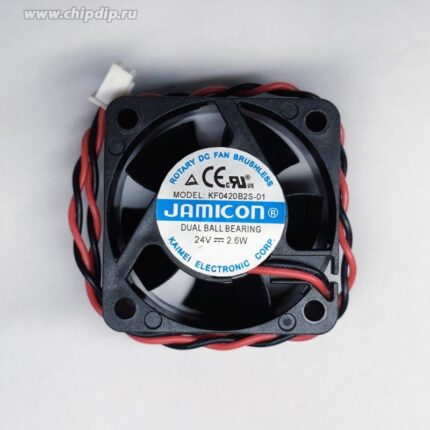 8040830527 Вентилятор Jamicon KF0420B2S-01 24V 2.6W 40X20 2pin Hirschmann