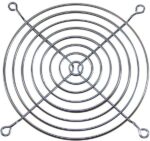 8005865021 G109-15A, 120mm Sq Fan Finger Guard Steel, Chrome Plated 8 Rings Hirschmann — изображение 3