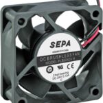 8026537745 DC axial fan, 24 V, 60 x 60 x 25 mm, 36.7 m³/h, 36 dB, ball bearing, SEPA PLB60A24SE16A Hirschmann