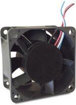 8006127022 OD6038-24HHBXC10A, Fan Tubeaxial 24VDC Square - 60mm L x 60mm H Ball 86.0 CFM (2.41m³/min) 4 Wire Leads Hirschmann — изображение 4