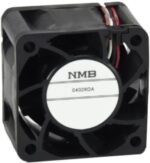 8008700457 04028DA-12T-AK-HAQ, Fan Tubeaxial 12VDC Square - 40mm L x 40mm H Ball 36.0 CFM (1.01m³/min) 4 Wire Leads Hirschmann — изображение 2