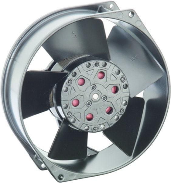 doc057553158 8026556005 AC axial fan, 230 V, 150 x 150 x 55 mm, 380 m³/h, 60 dB, ball bearing, ebm-papst 7450 ES Hirschmann — изображение 1