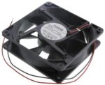 8006791747 4712KL-05W-B40-P00, DC Fans DC Tubeaxial Fan, 119x119x32mm, 24VDC, 112CFM, Flange Mount, Lead Wires Hirschmann — изображение 2